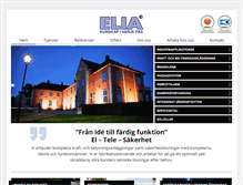 Tablet Screenshot of elia.se