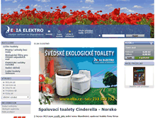 Tablet Screenshot of elia.cz